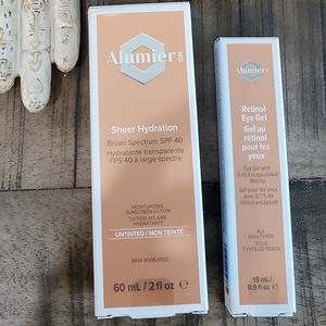 Alumier - Sheer Hydration Untinted and Retinol Eye Gel - NWT